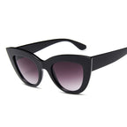 Cat Eye Sunglasses Oversized Women's Large Fashion Hollywood Retro Eyewear