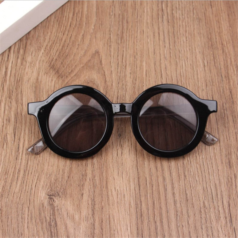 Children's Round Shatter Proof Safe Sunglasses Kids UV400 Sun Protection