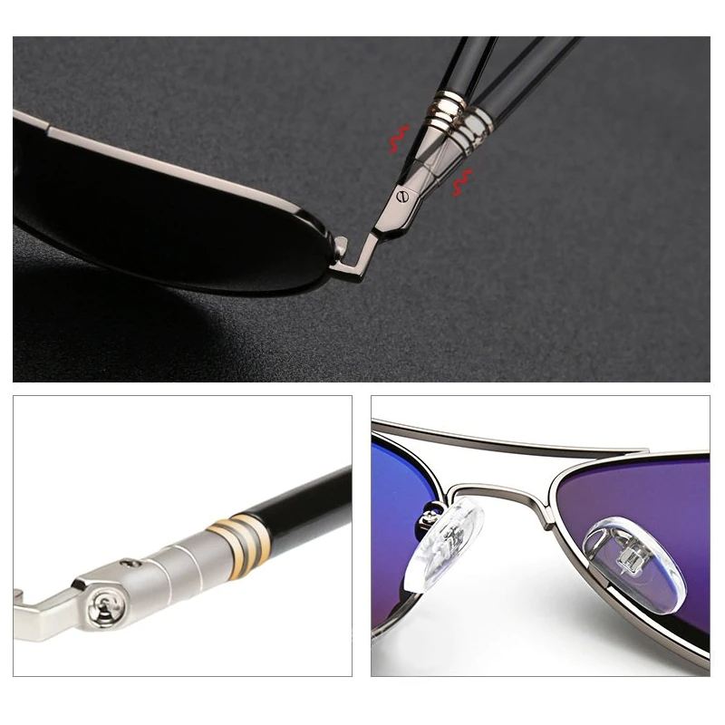 Pilot Sunglasses UV400 Polarised Summer Classic Sunnies