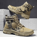 Camo Army Desert Boots Tactical Hiking Work Boots