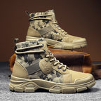 Camo Desert Boots Tactical Hiking Work Boots