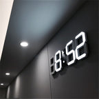 Digital 3D Clock LED Desk Or Wall Mounted