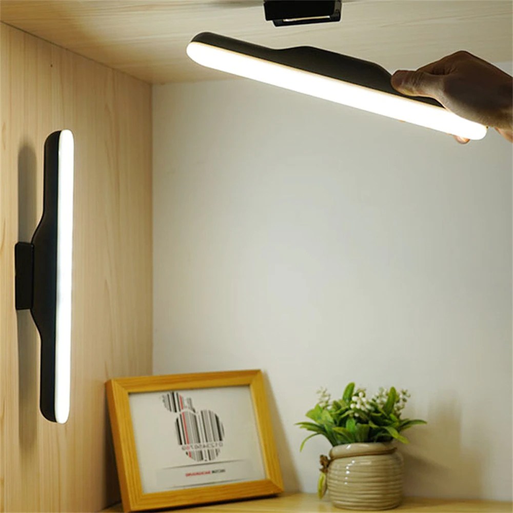 Portable Cupboard Magnet Mount Touch Light USB Rechargeable
