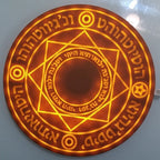 Magic Circle Glowing Mobile Phone Wireless Fast Charging Pad