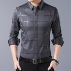 Dress Shirt Wrinkle-Resistant Men's