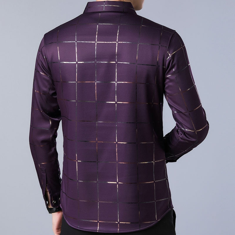 Dress Shirt Wrinkle-Resistant Men's