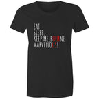 Eat. Sleep. Keep Melbourne Marvellous! - Women's Brand T-shirt