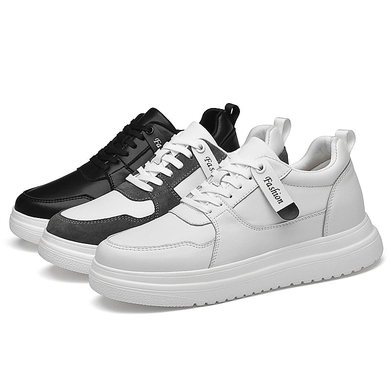 Elevator Sneakers Heightening Platform Shoes - Boost Tall Height 8cm