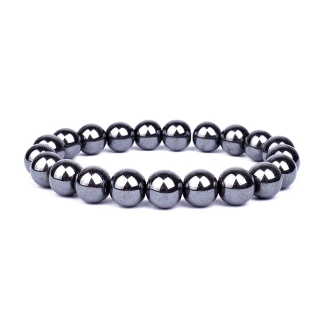 Energy Bracelet Tiger's Eye, Black Obsidian, Hematite