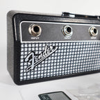 Fender Music Keys Jack Rack Holder Guitar Amp Keychain Organiser