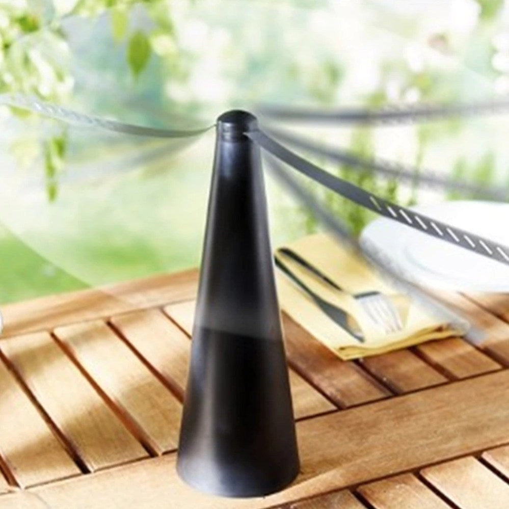 Flies Fan Swatter Protect Food Spinning Picnic Tool