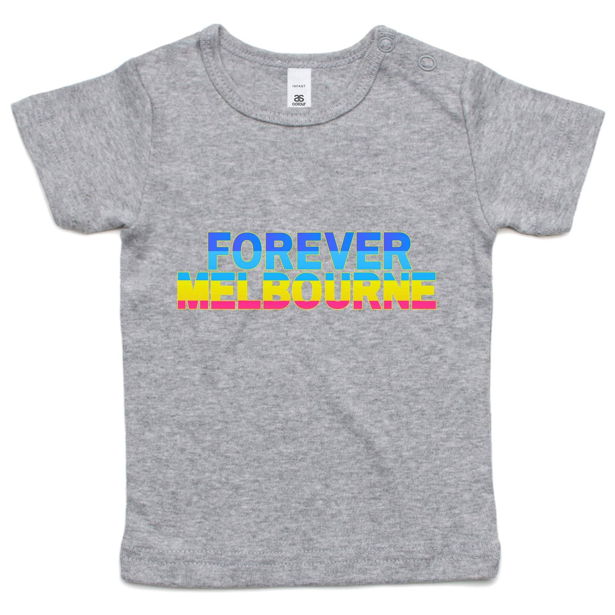 Forever Melbourne - Kids Infant T-shirt Pride Rainbow
