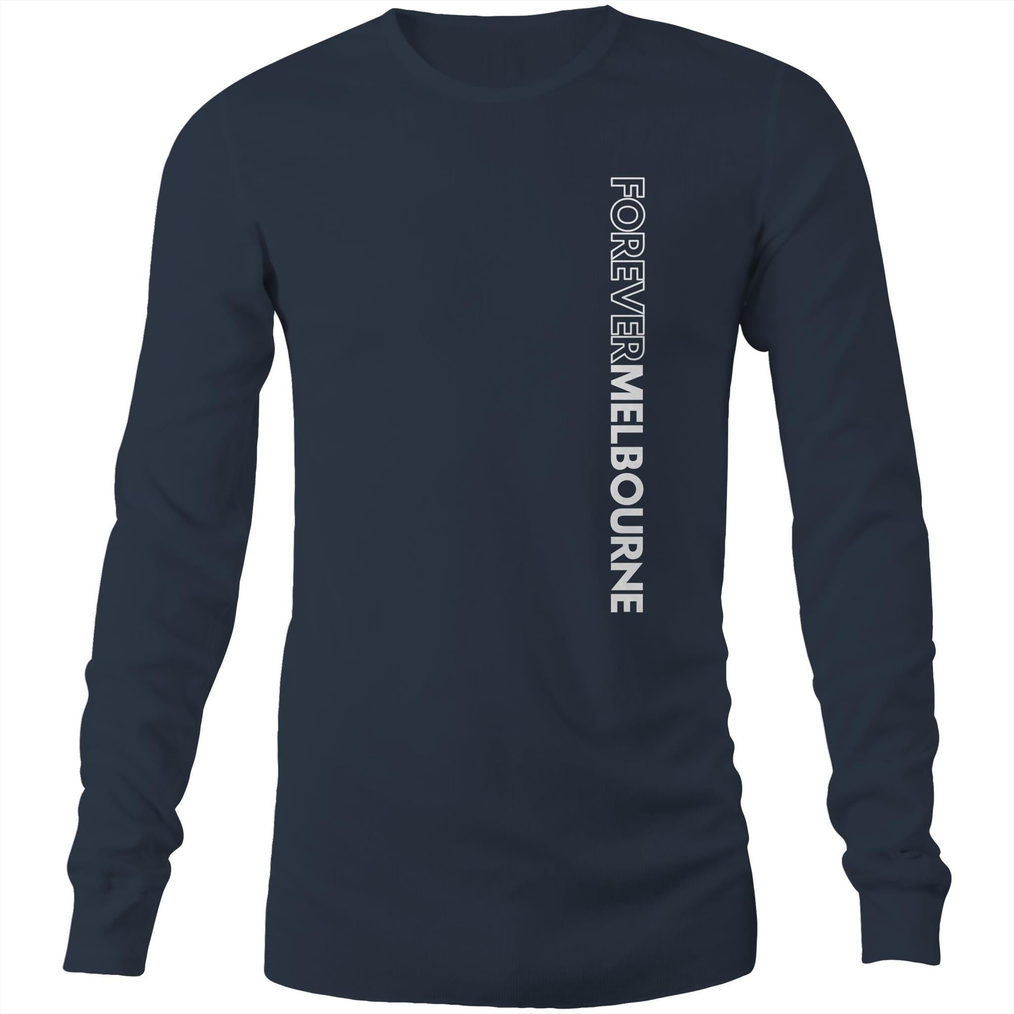 Forever Melbourne - Men's Long-Sleeve T-Shirt Brand Slogan