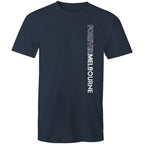 Forever Melbourne - Men's T-shirt Vertical Brand Design