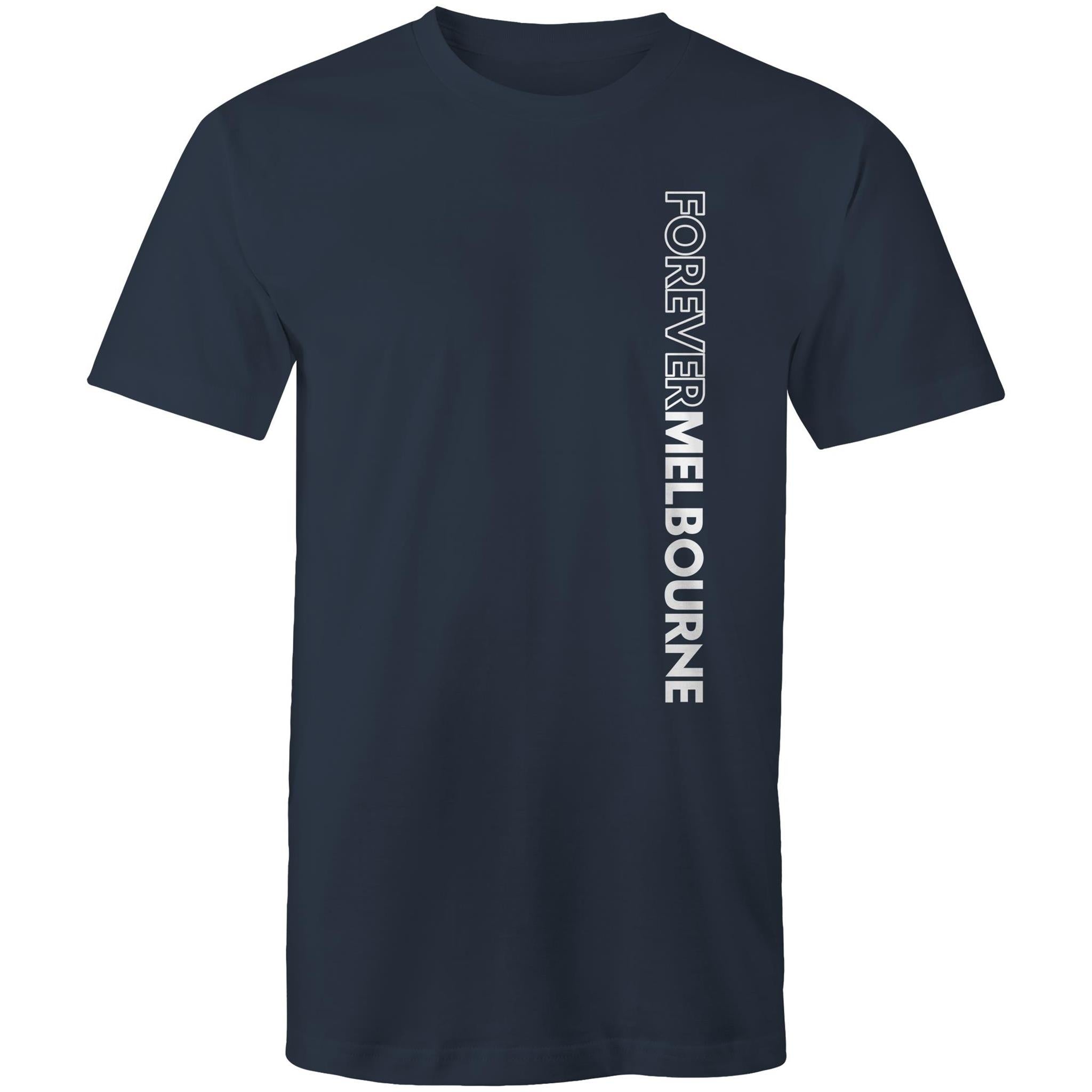 Forever Melbourne - Men's T-shirt Vertical Brand Design