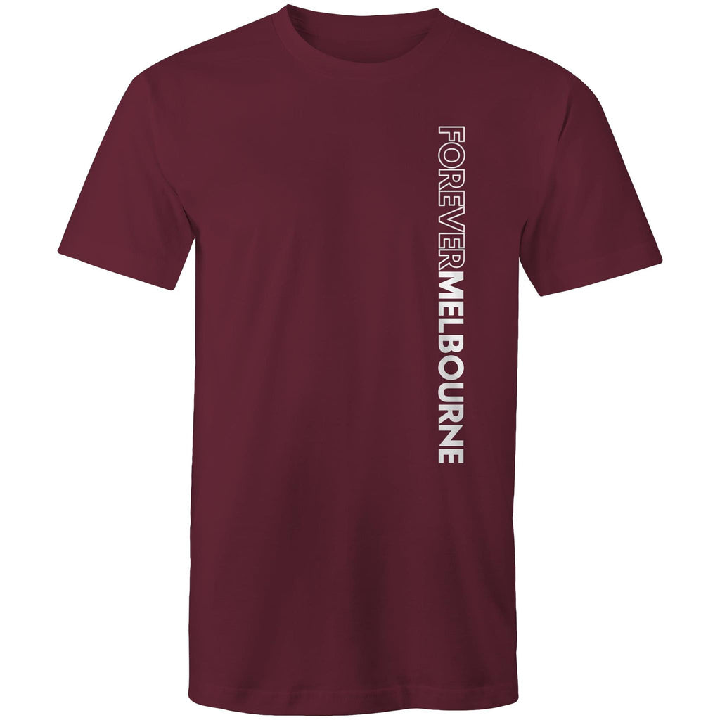 Forever Melbourne - Men's T-shirt Vertical Brand Design