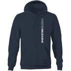 Forever Melbourne - Unisex Classic Pockets Hoodie With Vertical Slogan