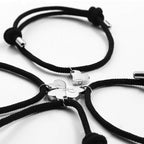 Four Leaf Clover Bracelet Set | 4pcs Snap Together Irish Locket
