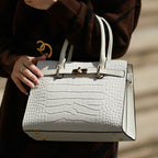 Hollywood Handbag Classic Riviera Genuine Leather Corporate Work Tote