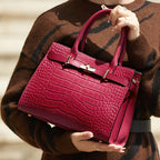 Hollywood Handbag Classic Riviera Genuine Leather Corporate Work Tote