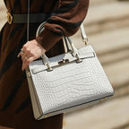 Hollywood Handbag Classic Riviera Genuine Leather Corporate Work Tote