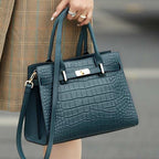 Hollywood Handbag Classic Riviera Genuine Leather Corporate Work Tote