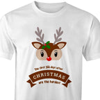 Funny Christmas Men's T-Shirt Plus Oversize Sizes Ugly Christmas