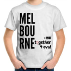Funny Kids T-shirt Melbourne Pride City Together 4 Eva