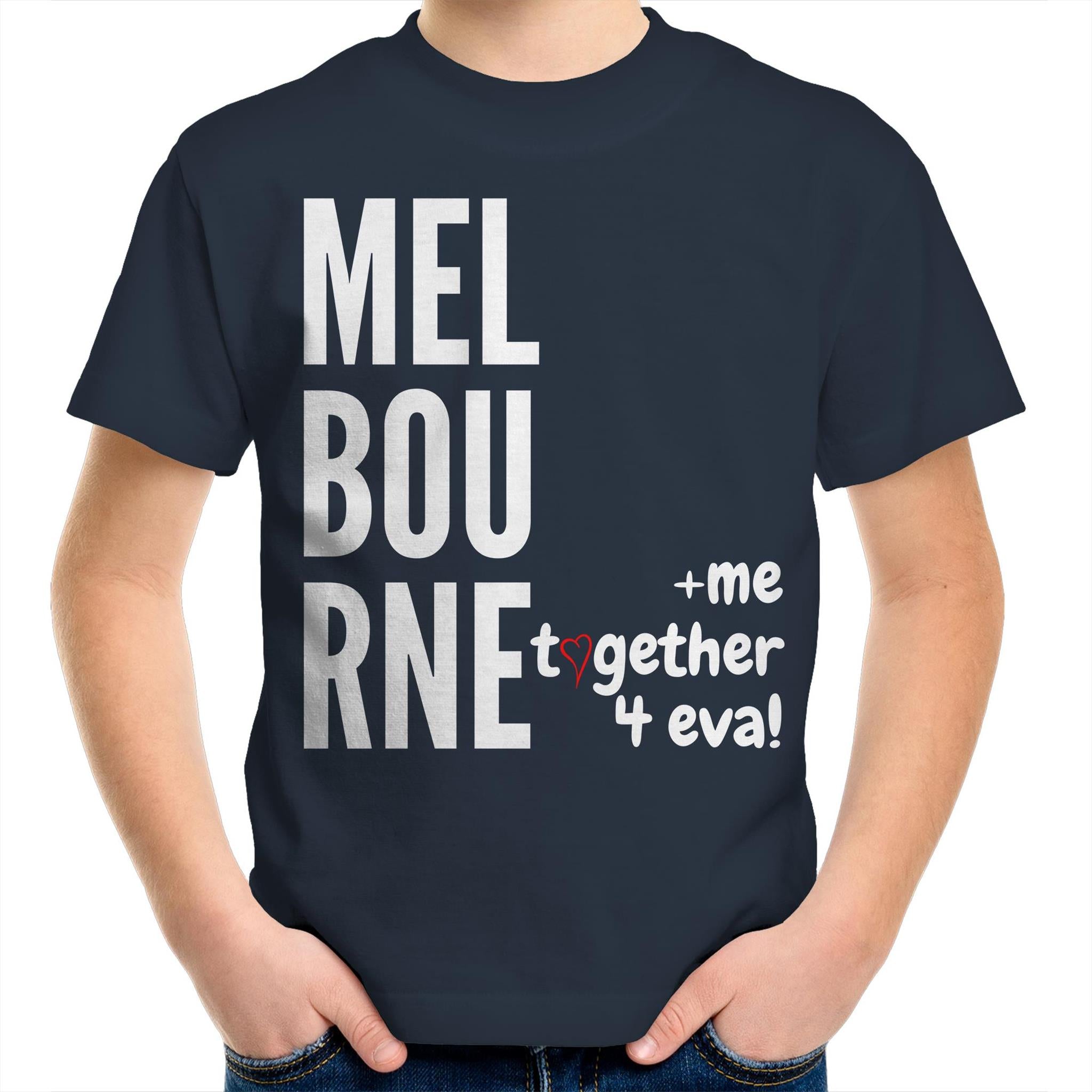 Funny Kids T-shirt Melbourne Pride City Together 4 Eva