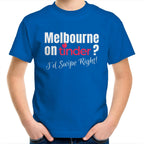Funny Kids T-shirt Melbourne Tinder Dating App - Slogan Tee