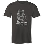 Funny T-shirt Melbourne Official Flag Takeaway Coffee Plus Sizes