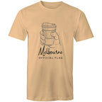 Funny T-shirt Melbourne Official Flag Takeaway Coffee Plus Sizes