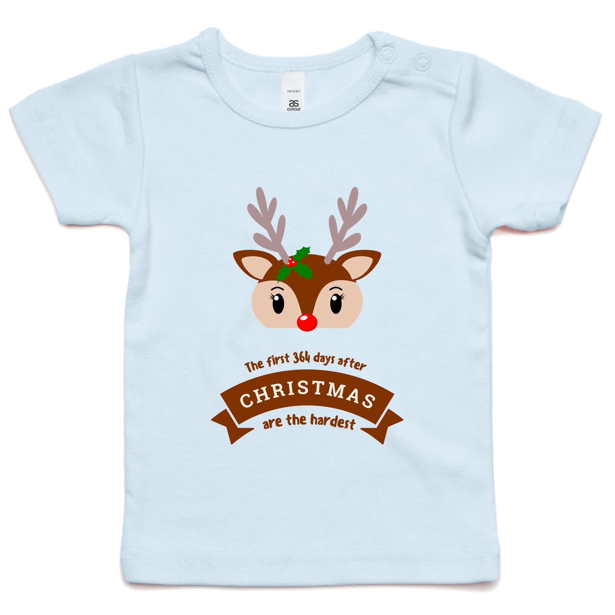 Funny Christmas T-shirt For Babies - Infant Tee Ugly Christmas