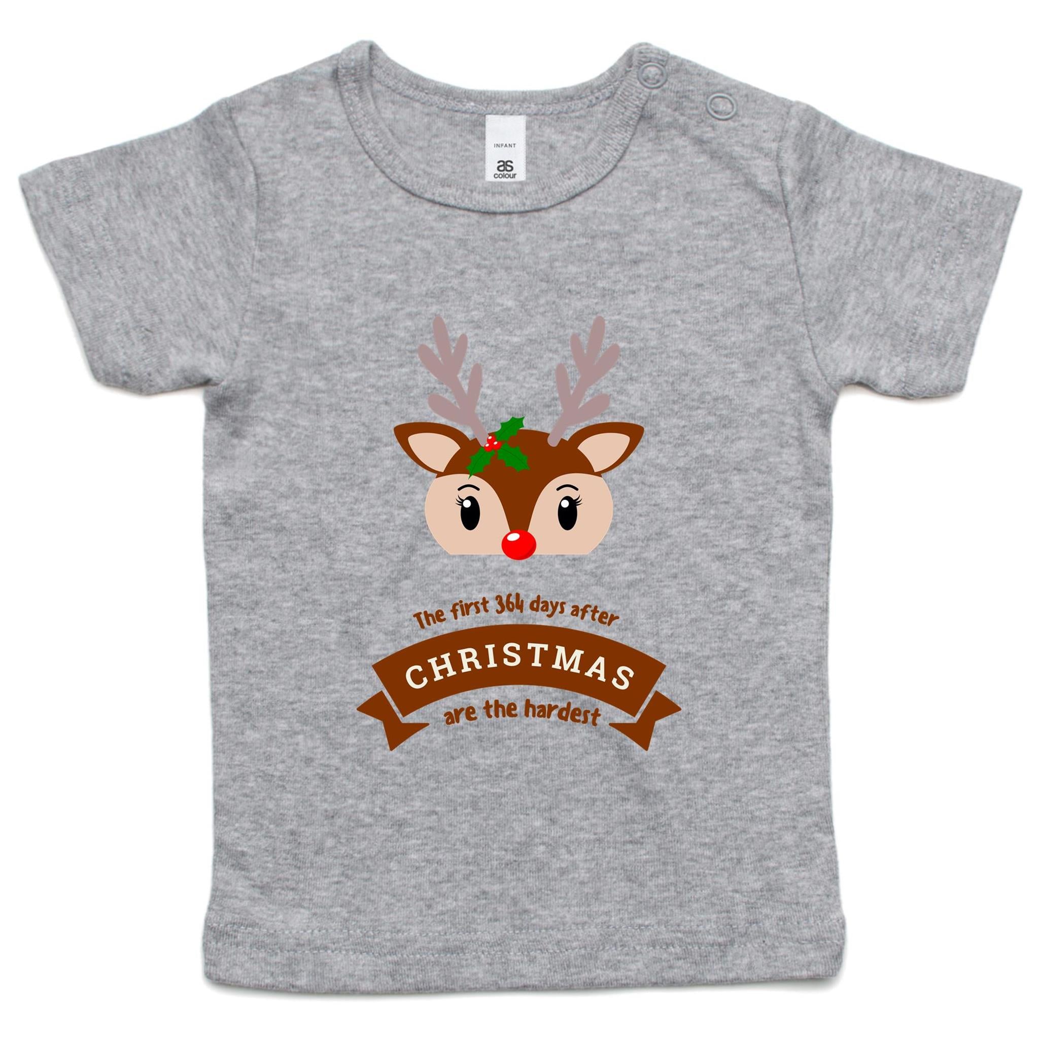 Funny Christmas T-shirt For Babies - Infant Tee Ugly Christmas