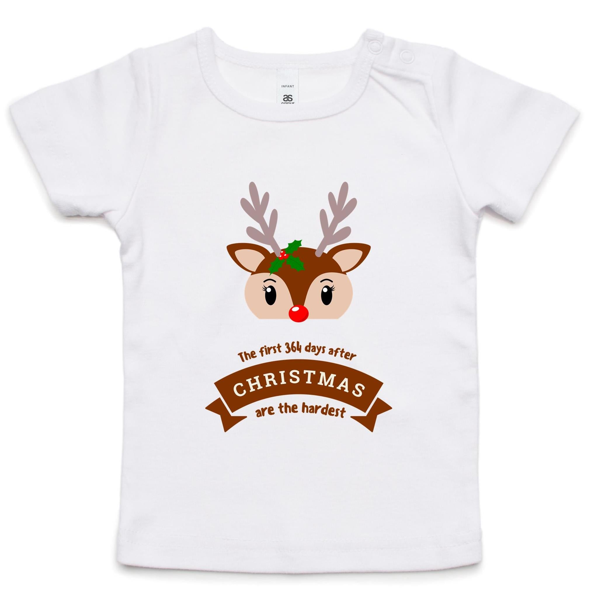 Funny Christmas T-shirt For Babies - Infant Tee Ugly Christmas