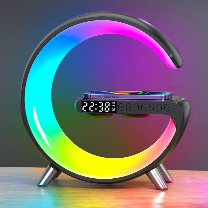 G Lamp Phone Charging Station Music Speaker 15W With App Control-Keep Melbourne Marvellous Official Store