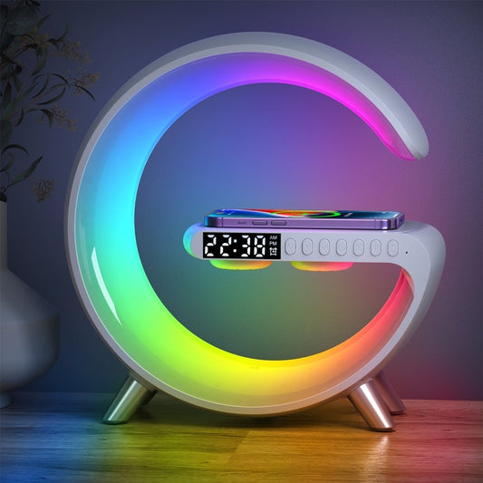 G Lamp Phone Charging Station Music Speaker 15W With App Control-Keep Melbourne Marvellous Official Store