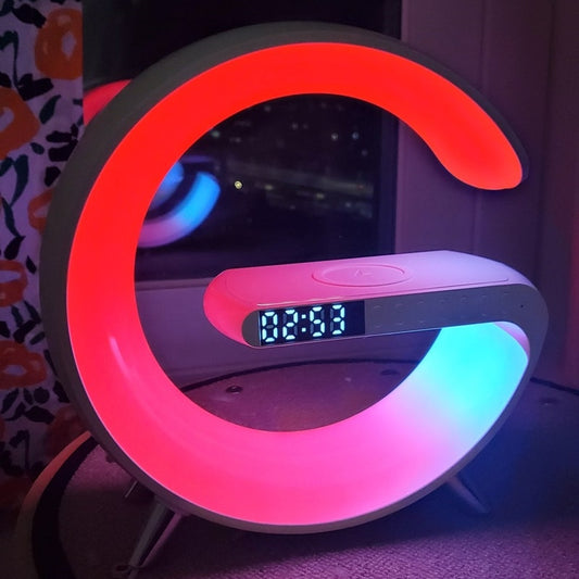 G Lamp Phone Charging Station Music Speaker 15W With App Control-Keep Melbourne Marvellous Official Store