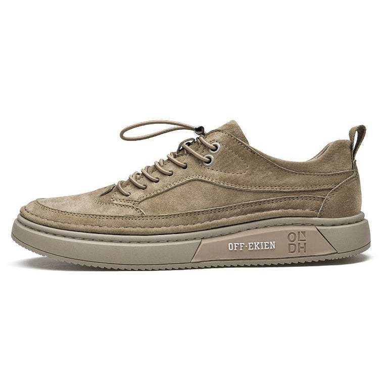 Genuine Suede Leather Sneakers Runners Casual Shoes