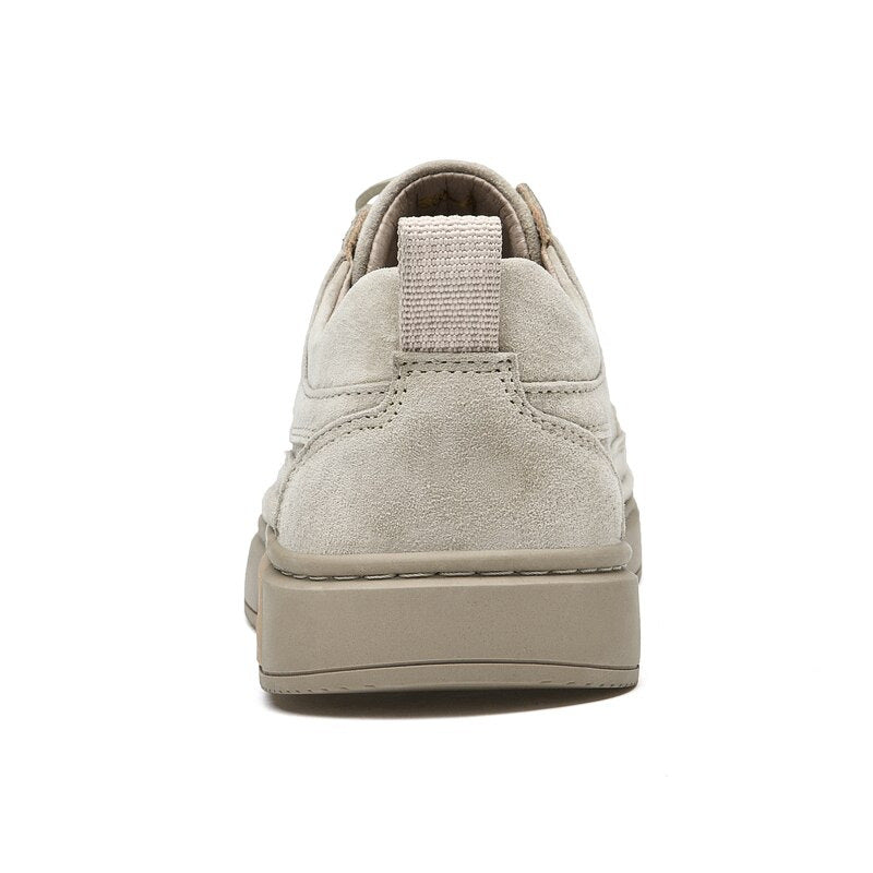 Genuine Suede Leather Sneakers Runners Casual Shoes