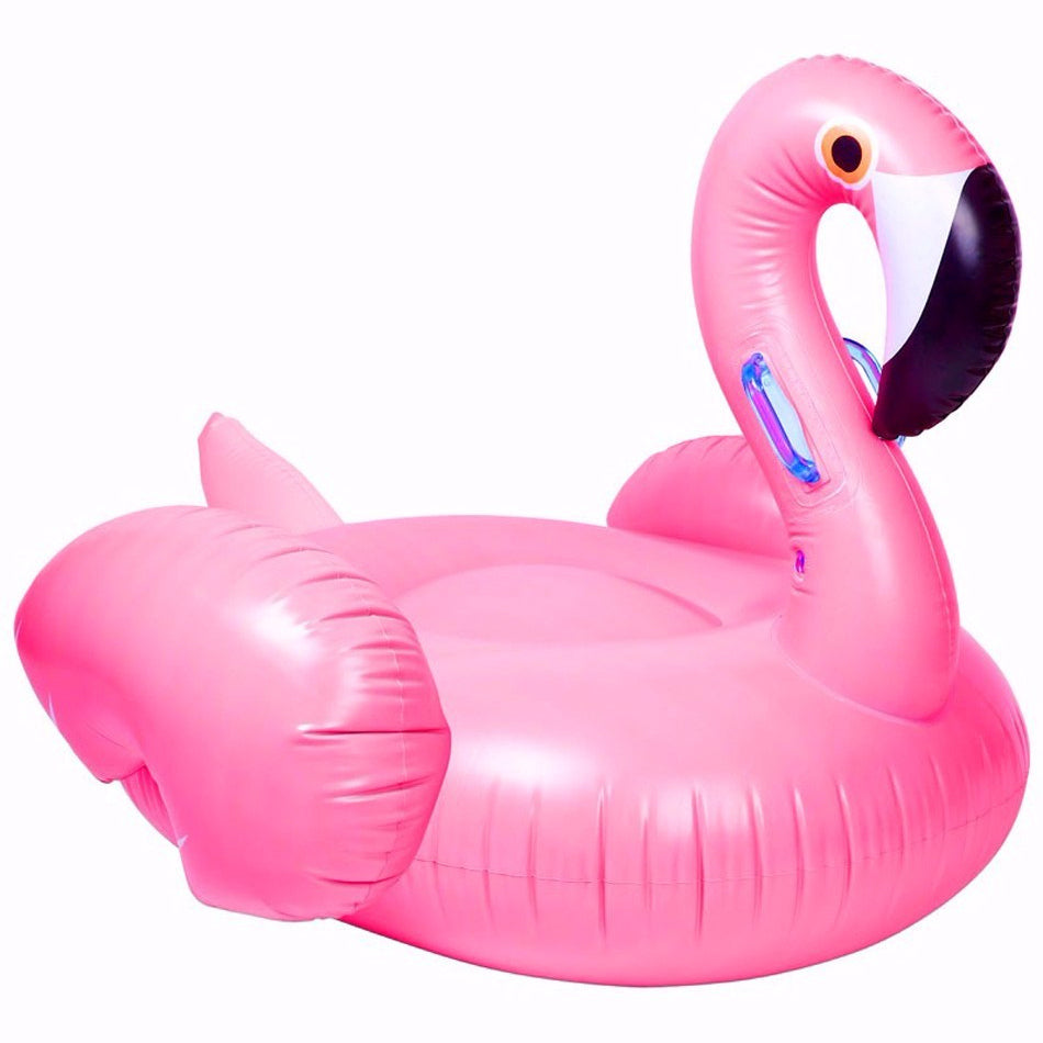 Inflatable Giant Flamingo Swimming Pool Ride-on Floating Toy Float