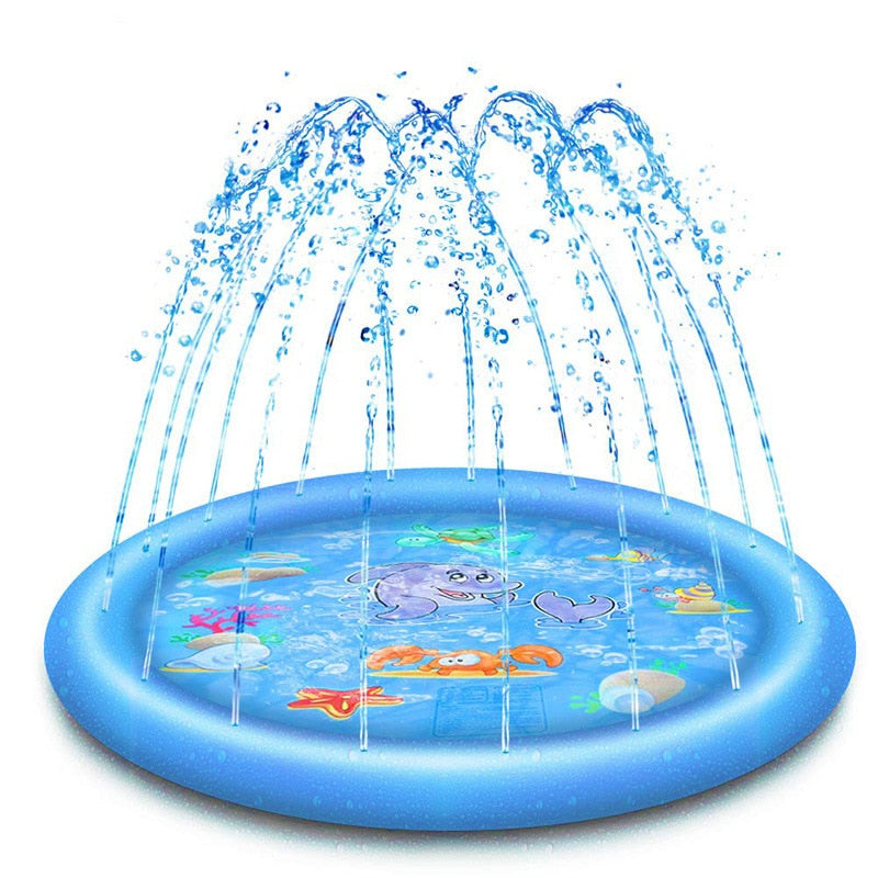 Dog Water Fountain Sprinkler Pets Toy Swimming Pool - Keep Cool