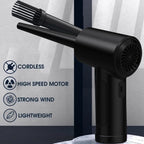Air Duster Blower Cordless 15000mAh Blower Computer Keyboard Camera Electronics Cleaner
