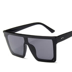 Large Unisex Sunglasses Oversized Big-Frame Flat-Top