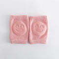 Baby Safety Kneepads For Crawling Infants and Toddlers Smiley Face Knee Pads