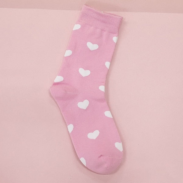 Love Heart Cotton Socks