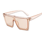 Square Frame Oversized Large Sunglasses