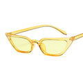 Slimline Cat Eye Hollywood Movie Star Sunglasses