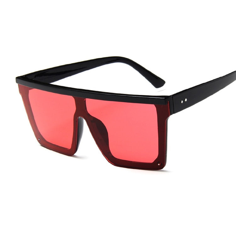 Square Frame Oversized Large Sunglasses