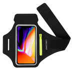 Fitness Armband Phone Holder Secure Zipper Pocket Running Cycling Sports For iPhone 14 13 12 11 Pro Max XR Samsung S22 S23 Ultra